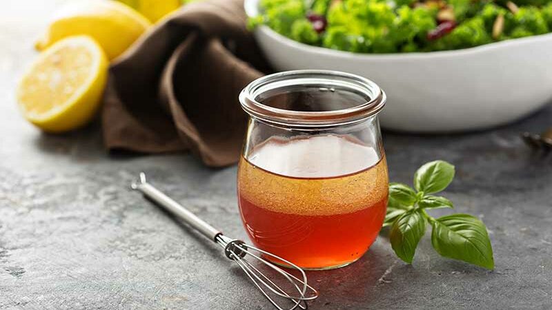 homemade vinaigrette
