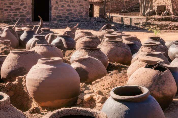 kvevri clay pots